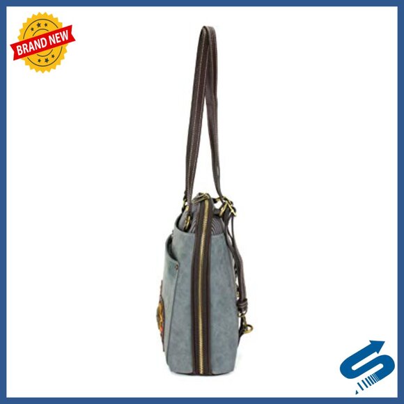 Convertible Backpack Purse Vegan Leather Adjustable Strap Casual main image 6
